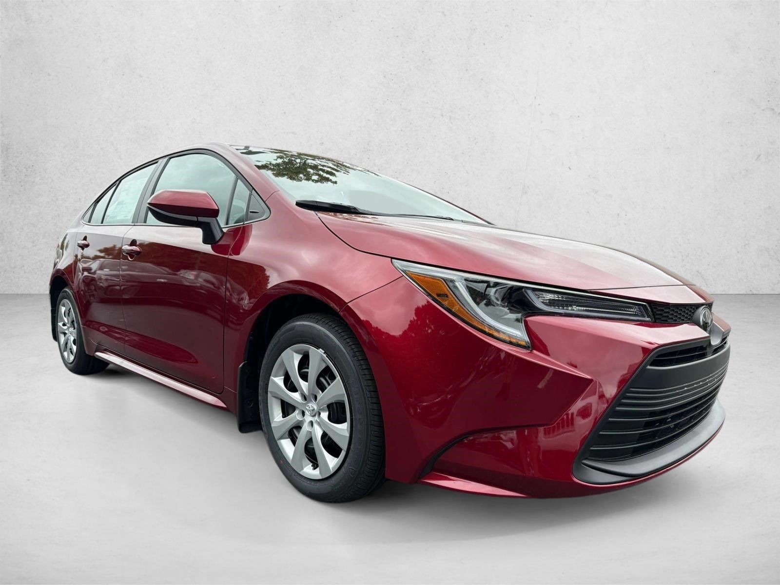 New 2027 Ruby Flare Pearl Toyota LE image 1
