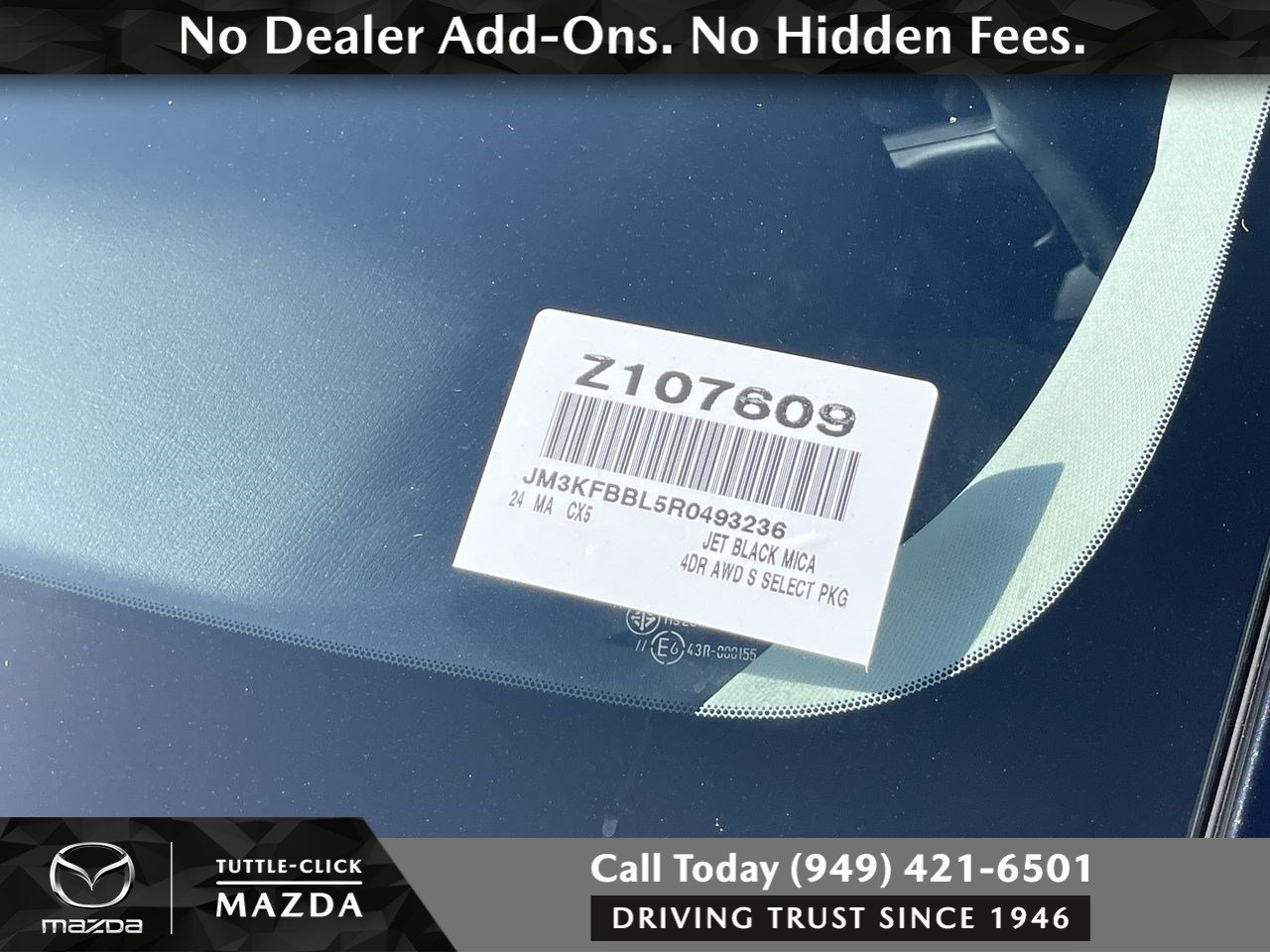 Used 2024 Jet Black Mica Mazda 2.5 S Select Package image 42