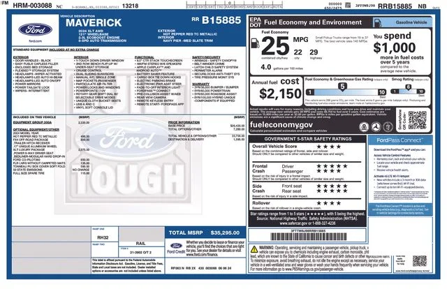 Used 2024 Red Ford XLT image 7