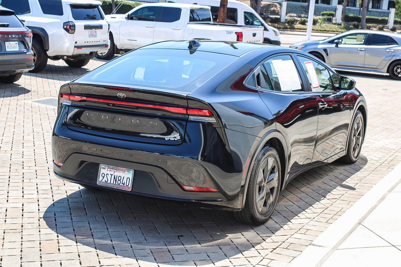 Certified Used 2025 Midnight Black Metallic Toyota LE image 6
