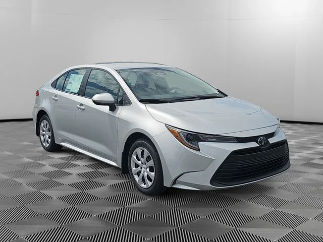 New 2026 Classic Silver Metallic Toyota LE image 6