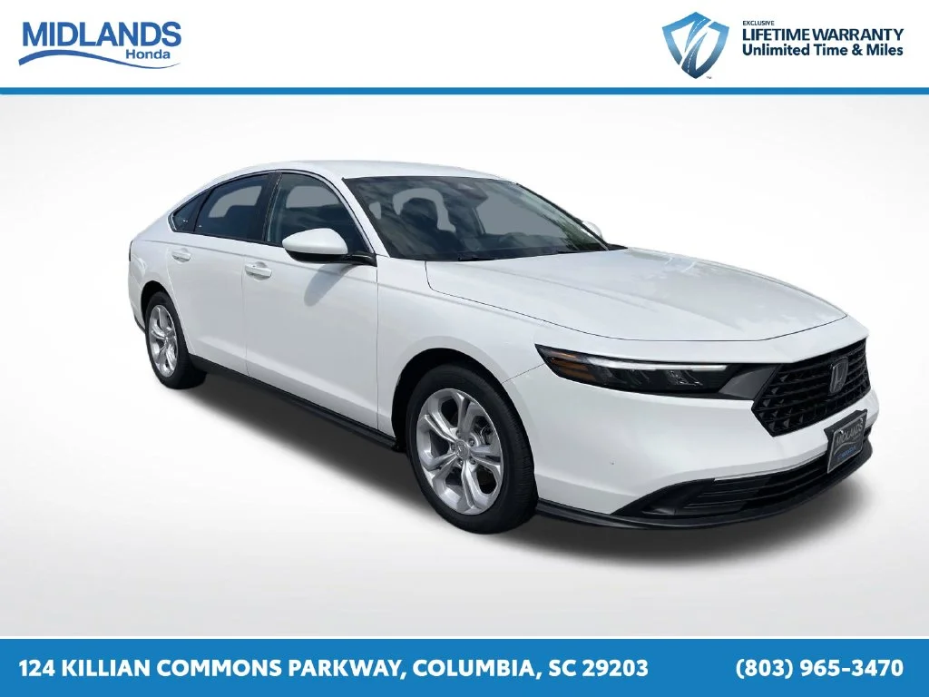 New 2026 Platinum White Pearl Honda LX image 1