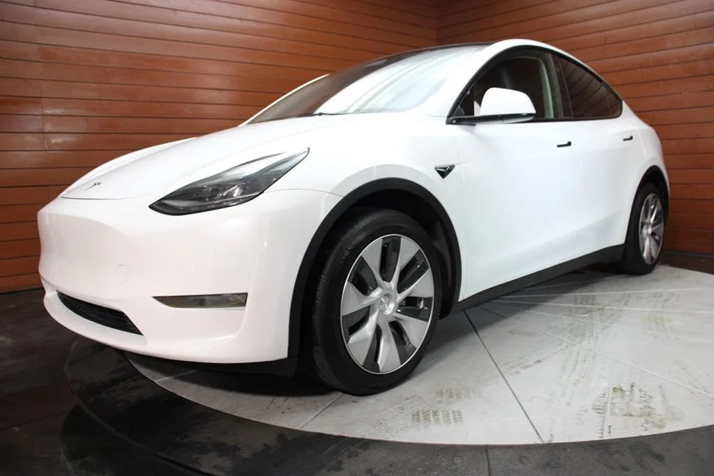 Used 2023 Pearl White Multi-Coat Tesla Long Range image 4