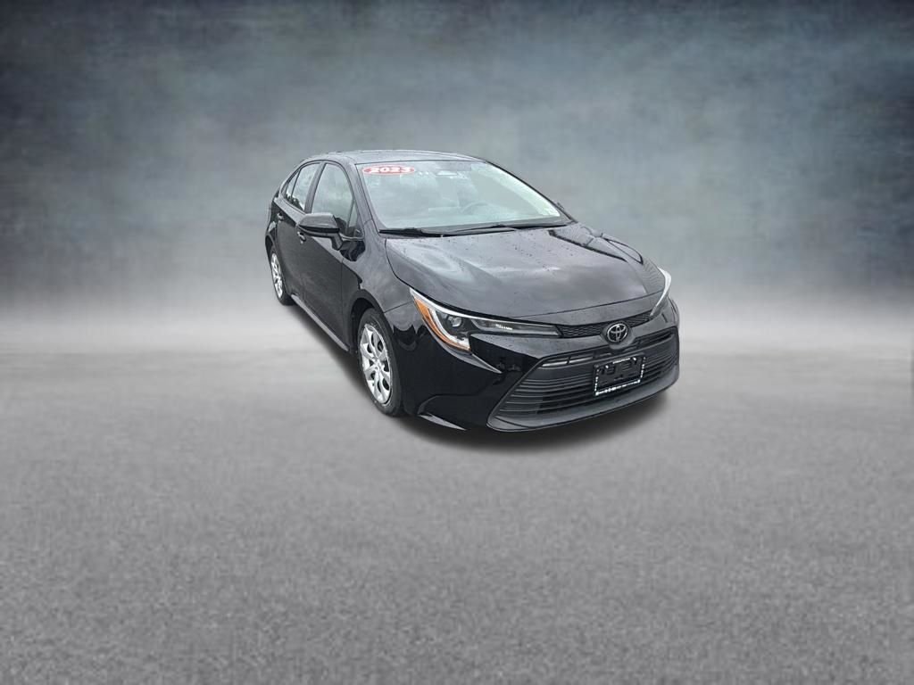 Used 2023 Midnight Black Metallic Toyota LE image 8