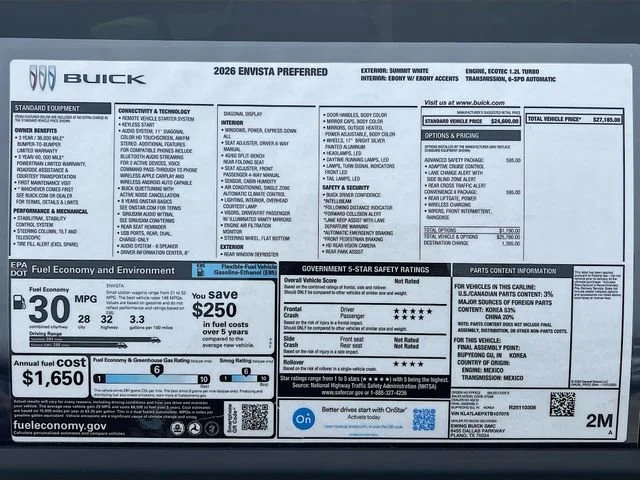 2026 Buick Envista Preferred - Photo 21