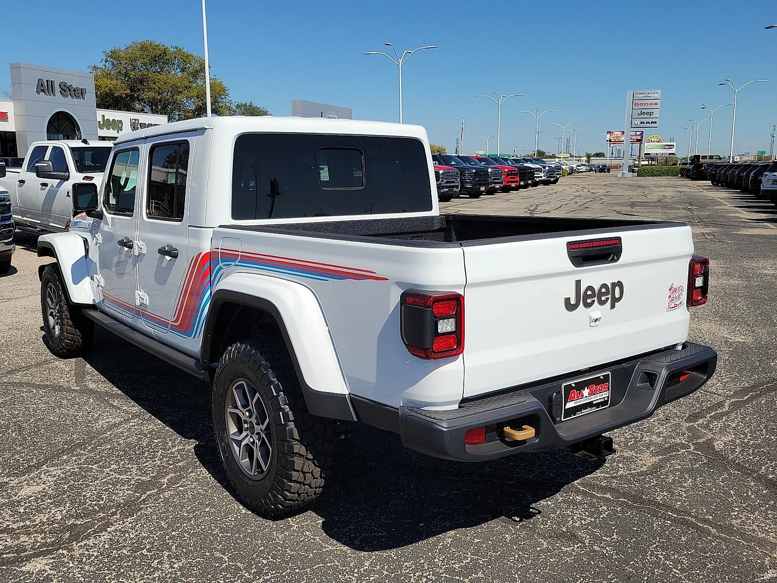 New 2026 Bright White Jeep REWIND 4X4 image 3