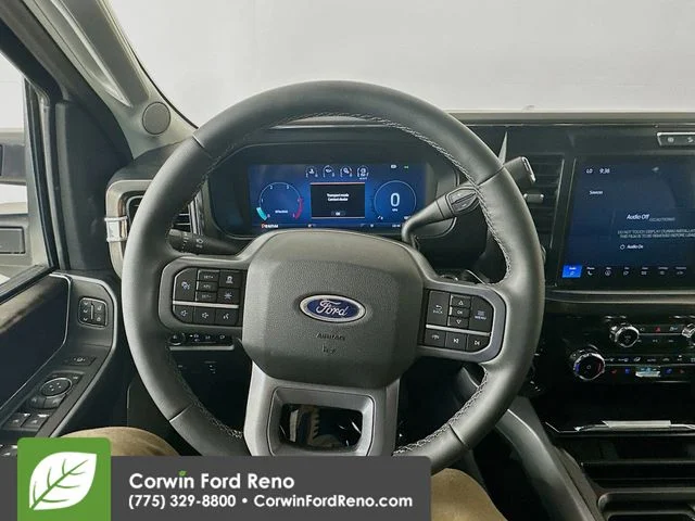 New 2026 Star White Metallic Tri-Coat Ford Lariat image 12