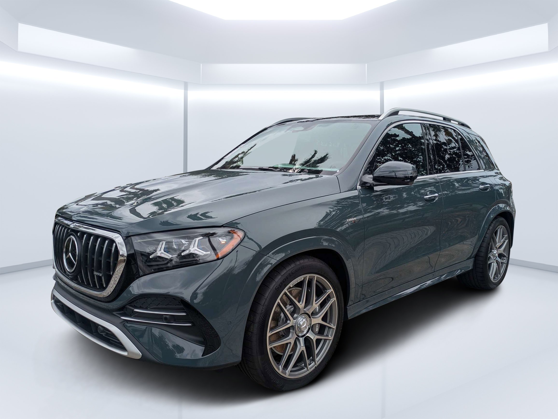 New 2027 Dark Petrol Mercedes-Benz AMG® GLE 53e 4MATIC+ SUV image 7