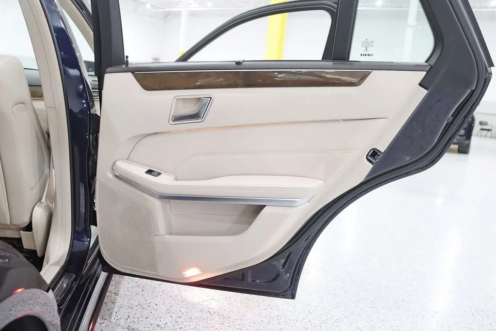 Used 2016 Blue Mercedes-Benz E 350 image 34