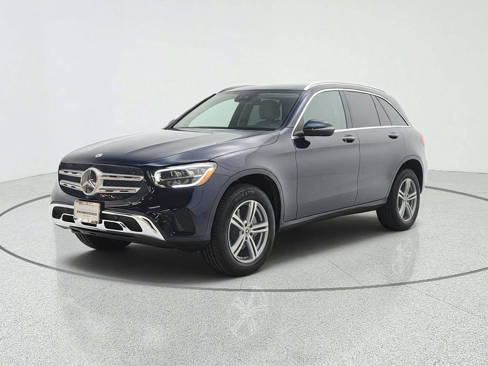 Certified Used 2022 Lunar Blue Metallic Mercedes-Benz GLC 300 4MATIC® SUV image 1