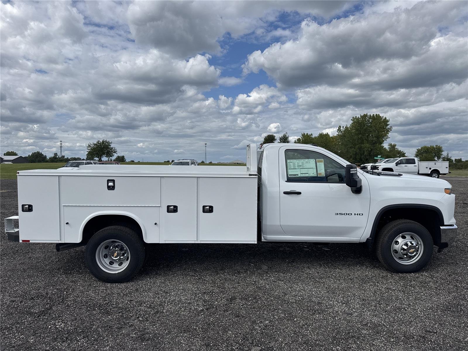 New 2025 Summit White Chevrolet Work Truck image 5