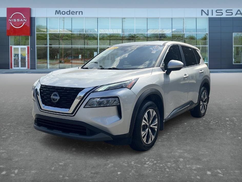 Used 2023 Brilliant Silver Metallic Nissan SV image 1