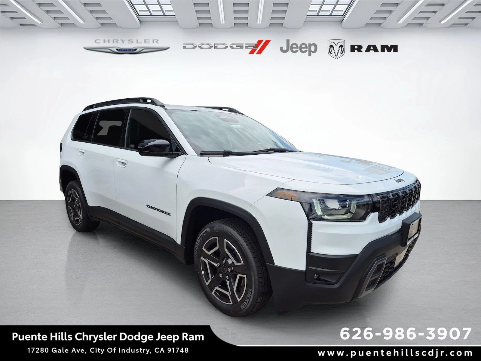 New 2026 Bright White Clearcoat Jeep Limited image 1