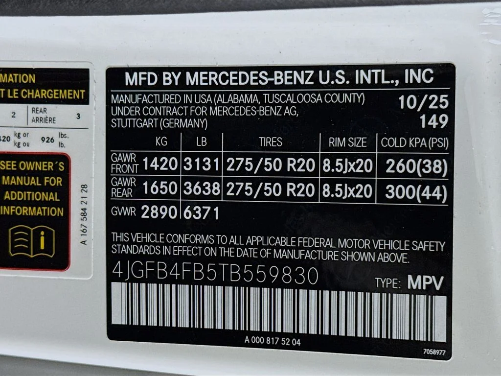 Certified Used 2026 White Mercedes-Benz GLE 350 image 33