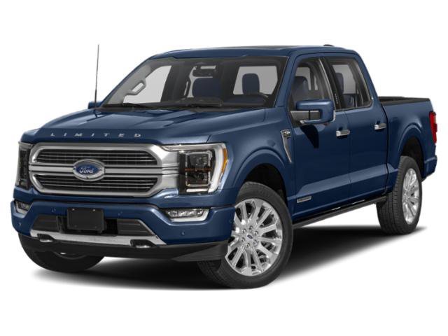 Used 2022 Antimatter Blue Metallic Ford Limited image 1