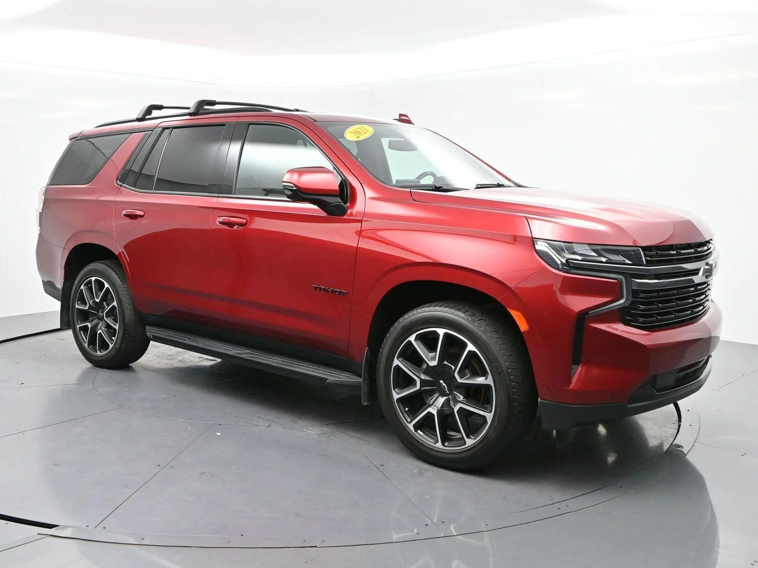 Used 2021 CHERRY RED TINTCOAT Chevrolet RST image 2