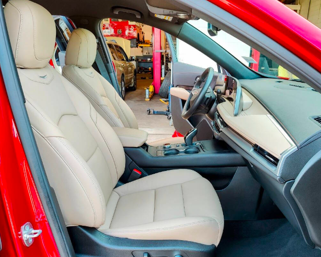 Used 2024 Red Cadillac Premium Luxury image 10
