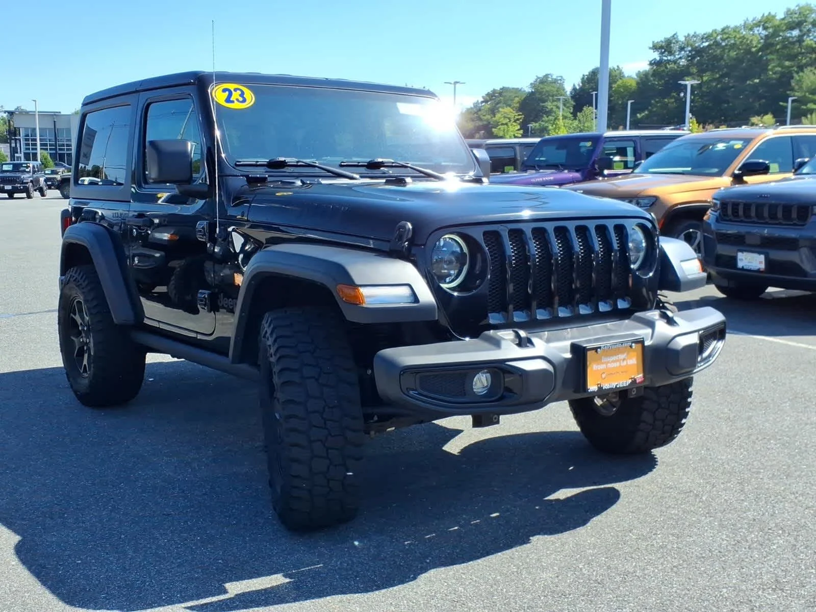 Certified Used 2023 Black Clearcoat Jeep Willys image 5