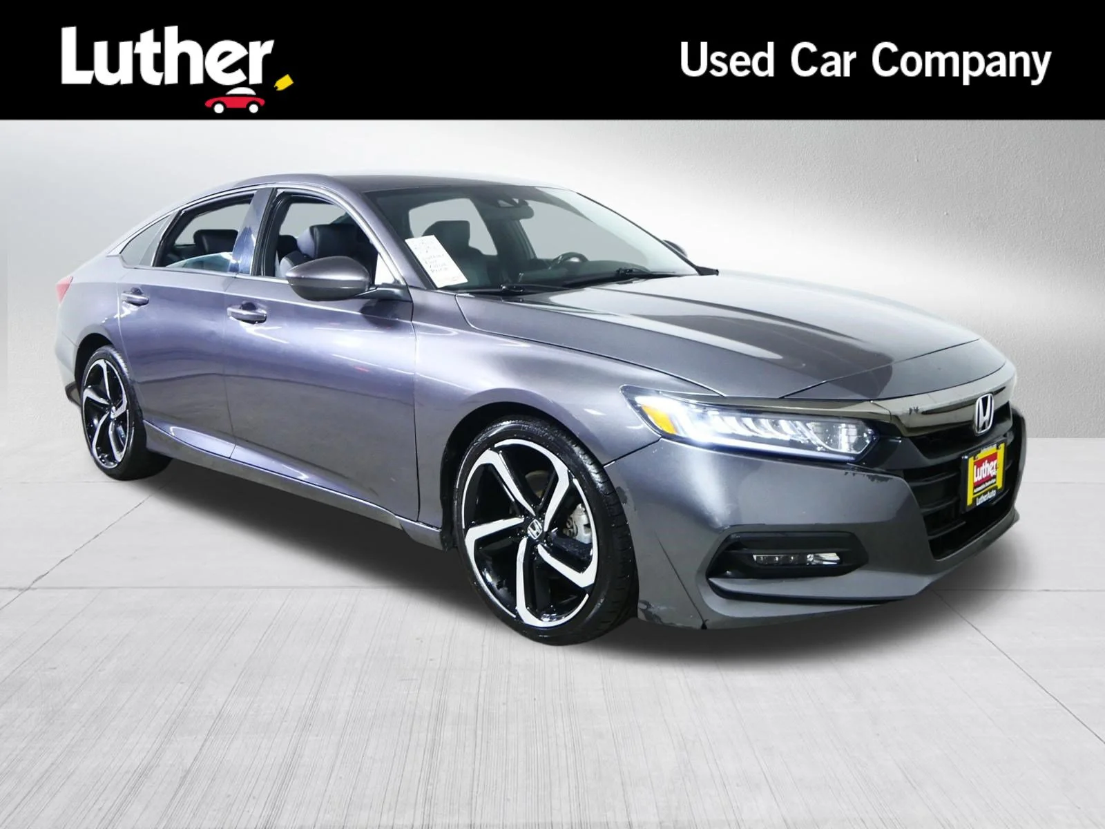 Used 2018 Modern Steel Metallic Honda Sport 1.5T image 1