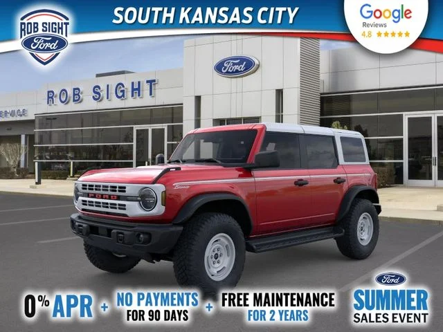 New 2026 Ruby Red Metallic Tinted Clearcoat Ford Heritage Edition image 1