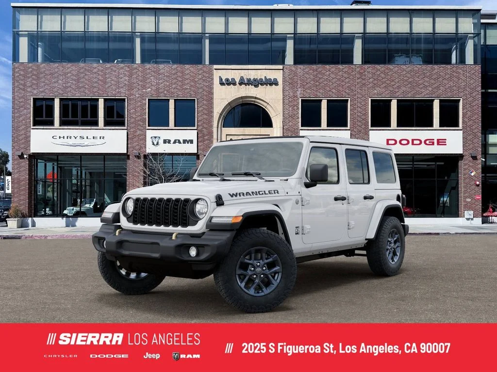 New 2026 Bright White Clear-Coat Exterior Paint Jeep 85th Anniversary Edition image 1