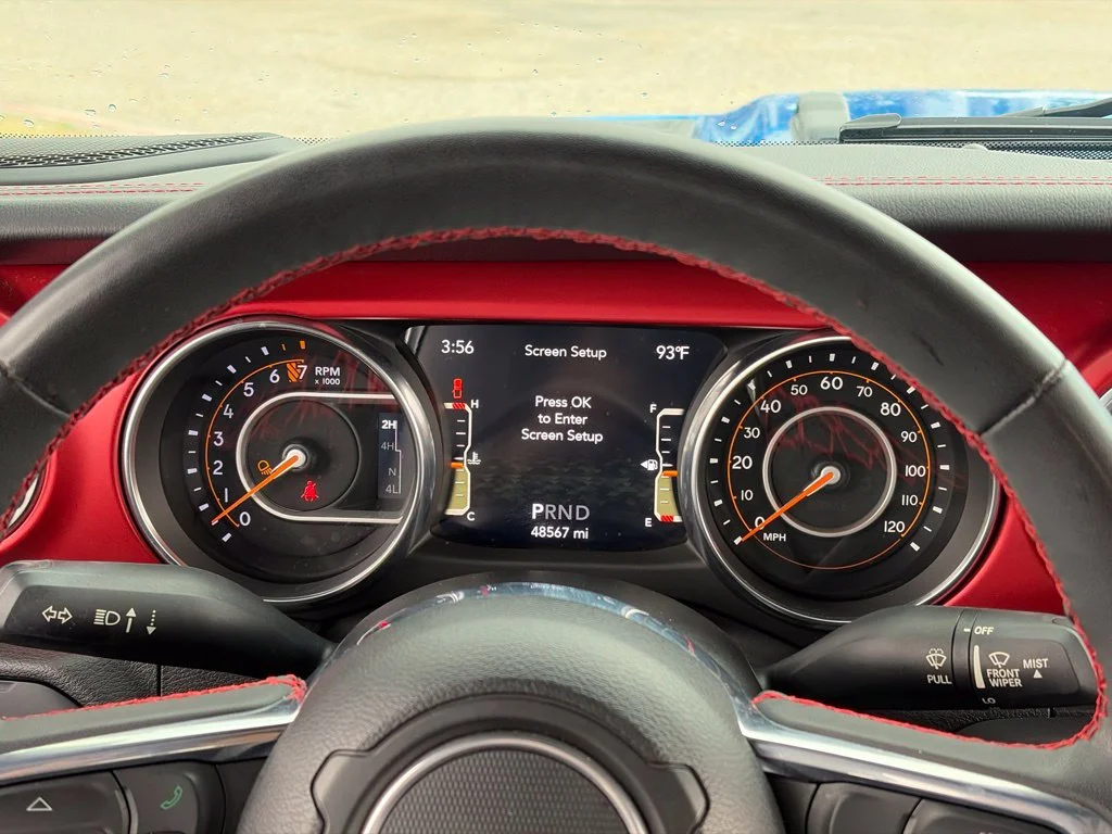 Used 2023 Blue Jeep Rubicon image 7