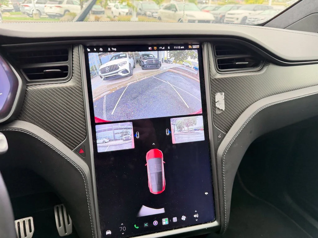 Used 2020 Red Tesla Performance image 17