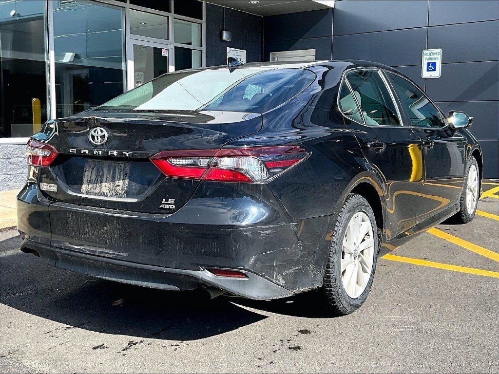Used 2022 Black Toyota LE image 3