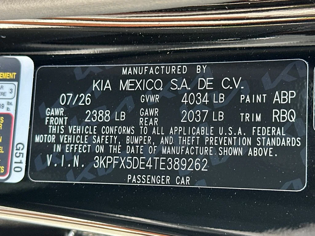 New 2026 Black Kia EX image 30
