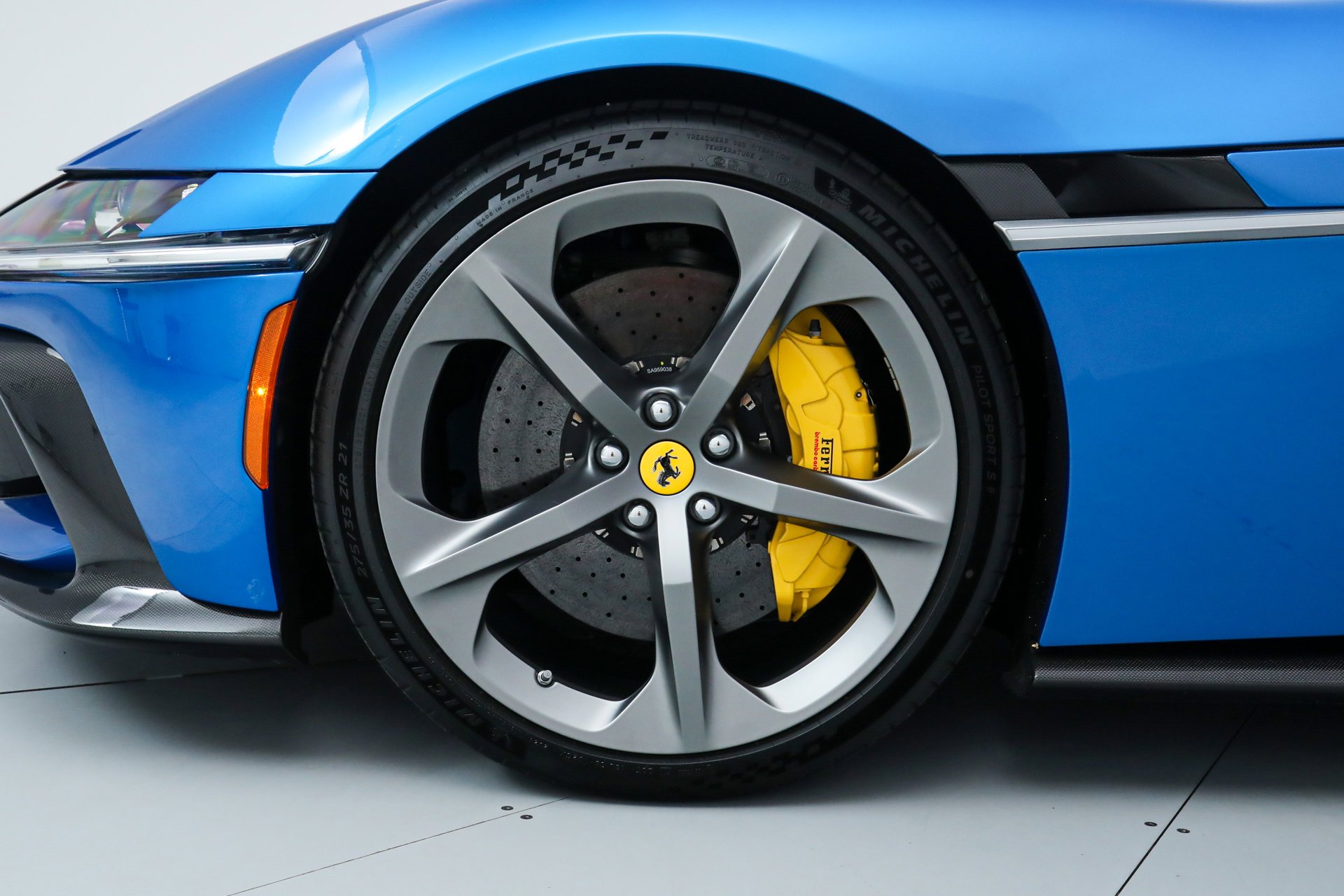 Certified Used 2025 Blue Ferrari  image 70