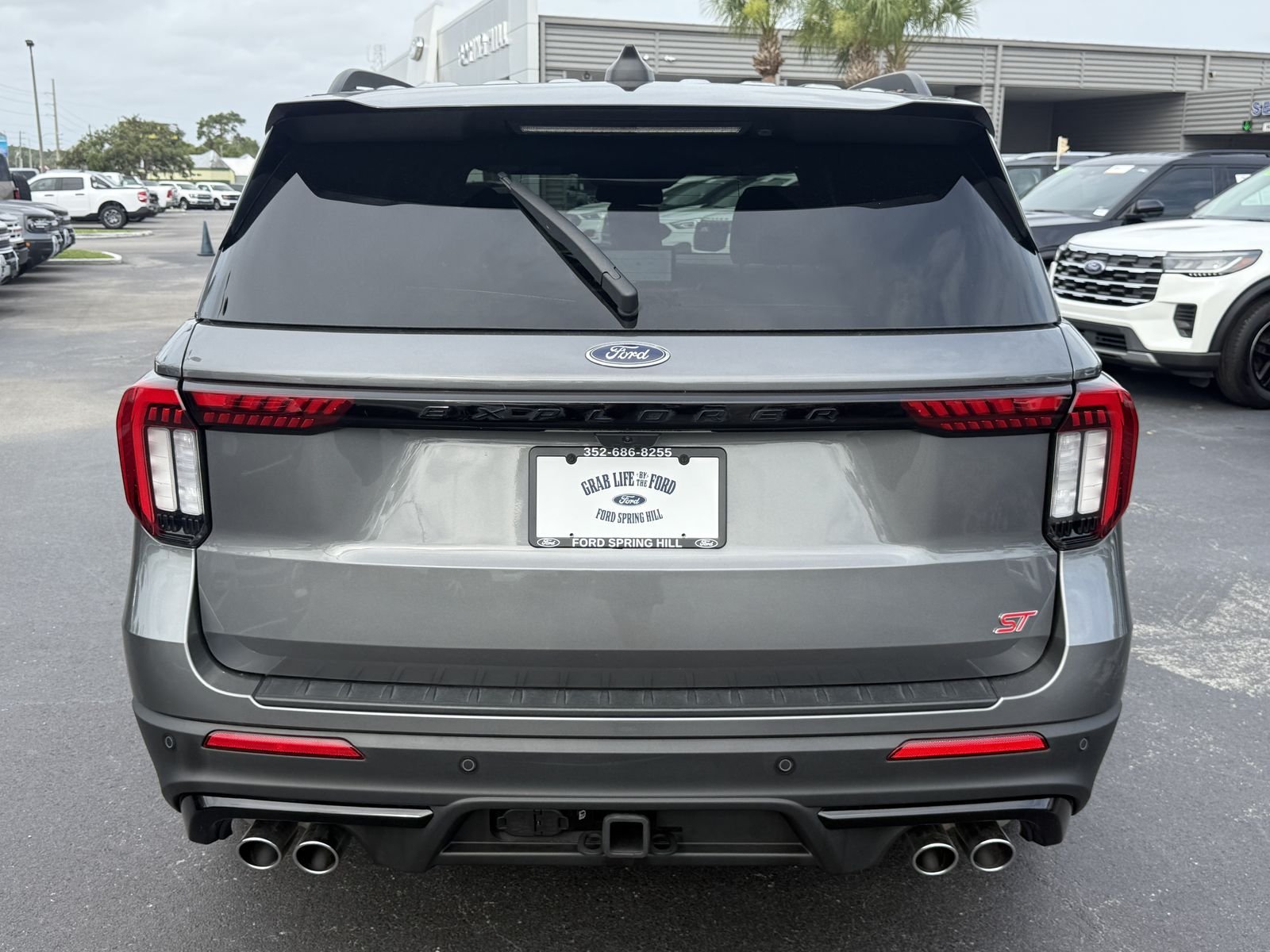 Certified Used 2025 Gray Metallic Ford ST image 6