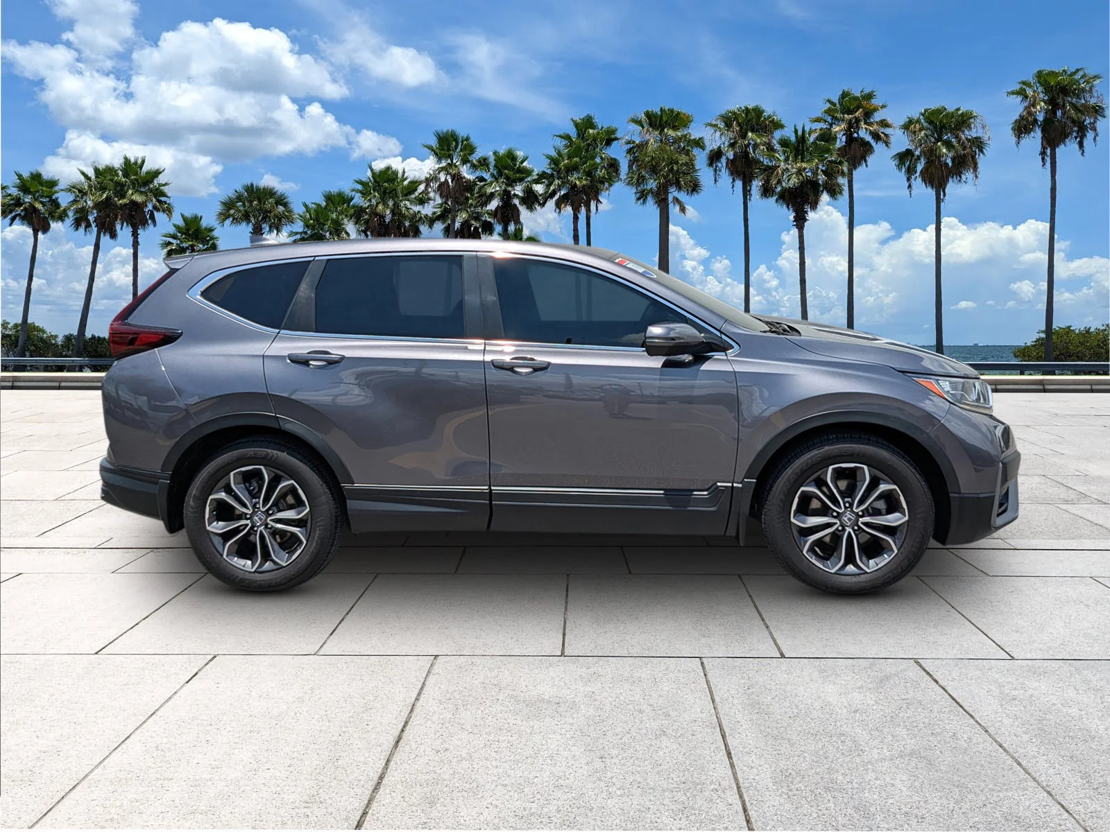 Certified Used 2021 Modern Steel Metallic Honda EX image 9
