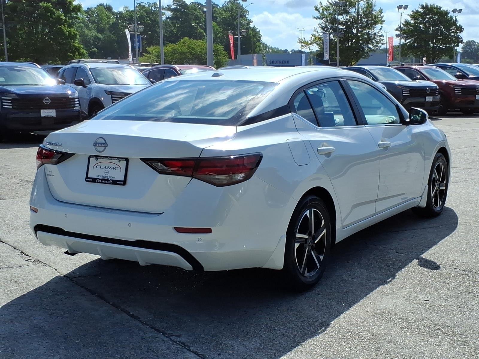 Used 2025 Aspen White Tricoat Nissan SV image 7