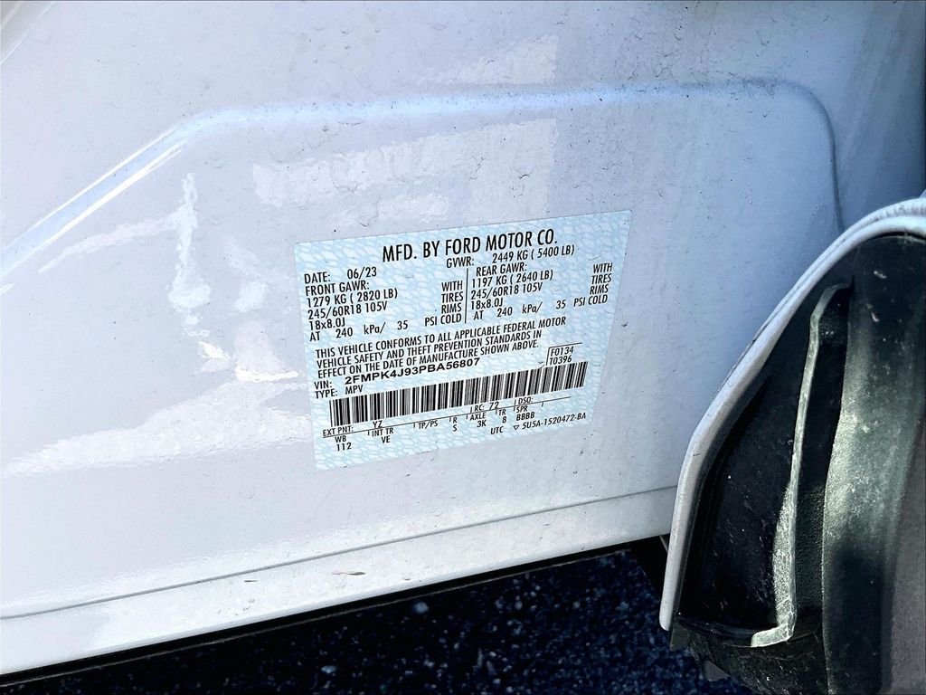 Used 2023 White Ford SEL image 35
