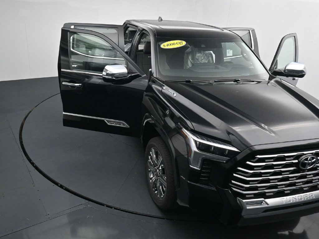New 2026 Midnight Black Metallic Toyota Tundra Capstone image 25