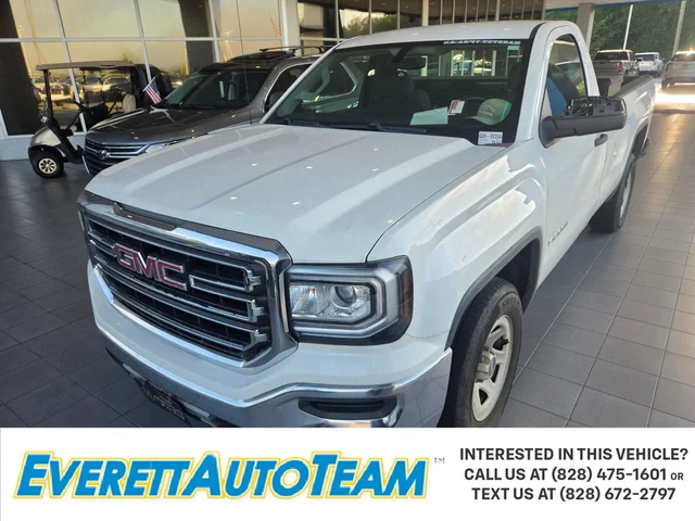 2018 GMC Sierra 1500 2WD Reg Cab 133.0