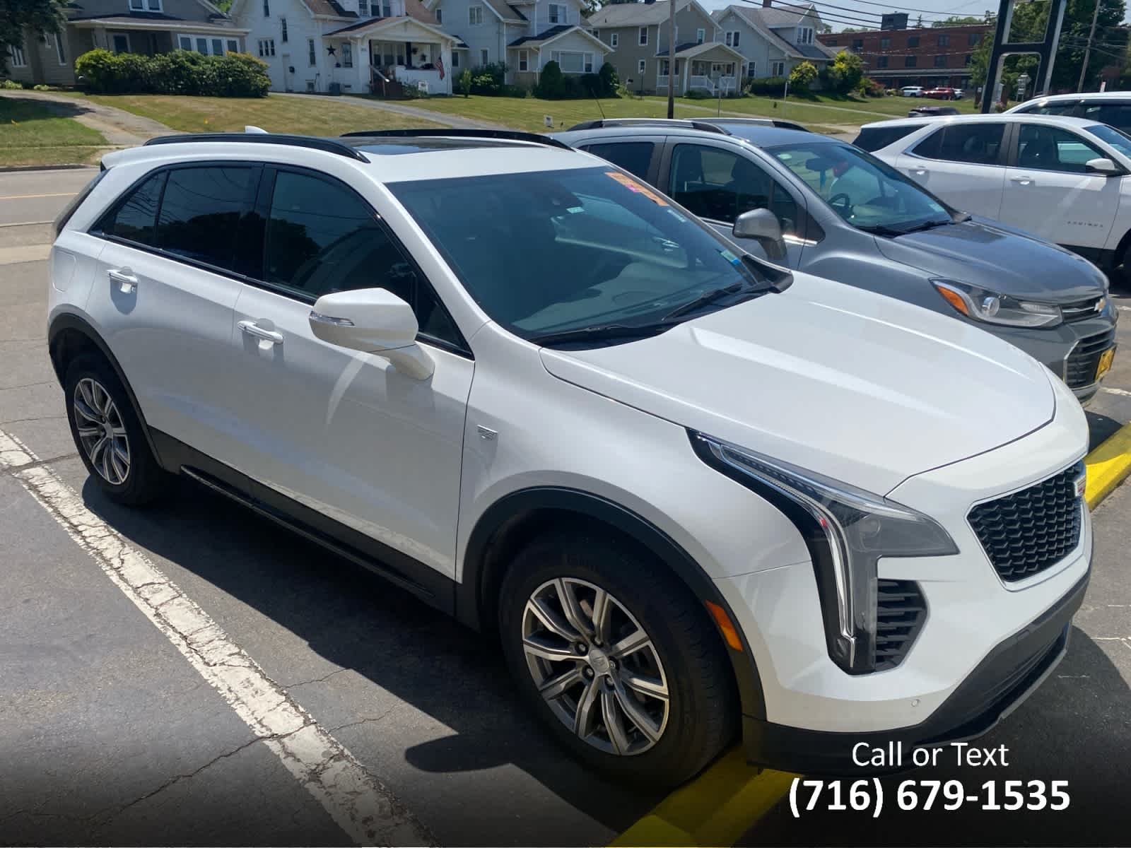 Used 2023 Crystal White Tricoat Cadillac Sport image 2