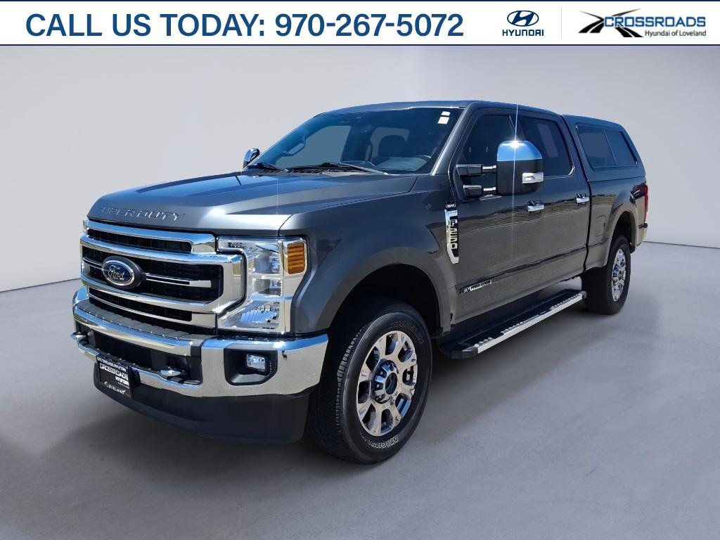 Used 2022 Carbonized Gray Metallic Ford LARIAT image 1