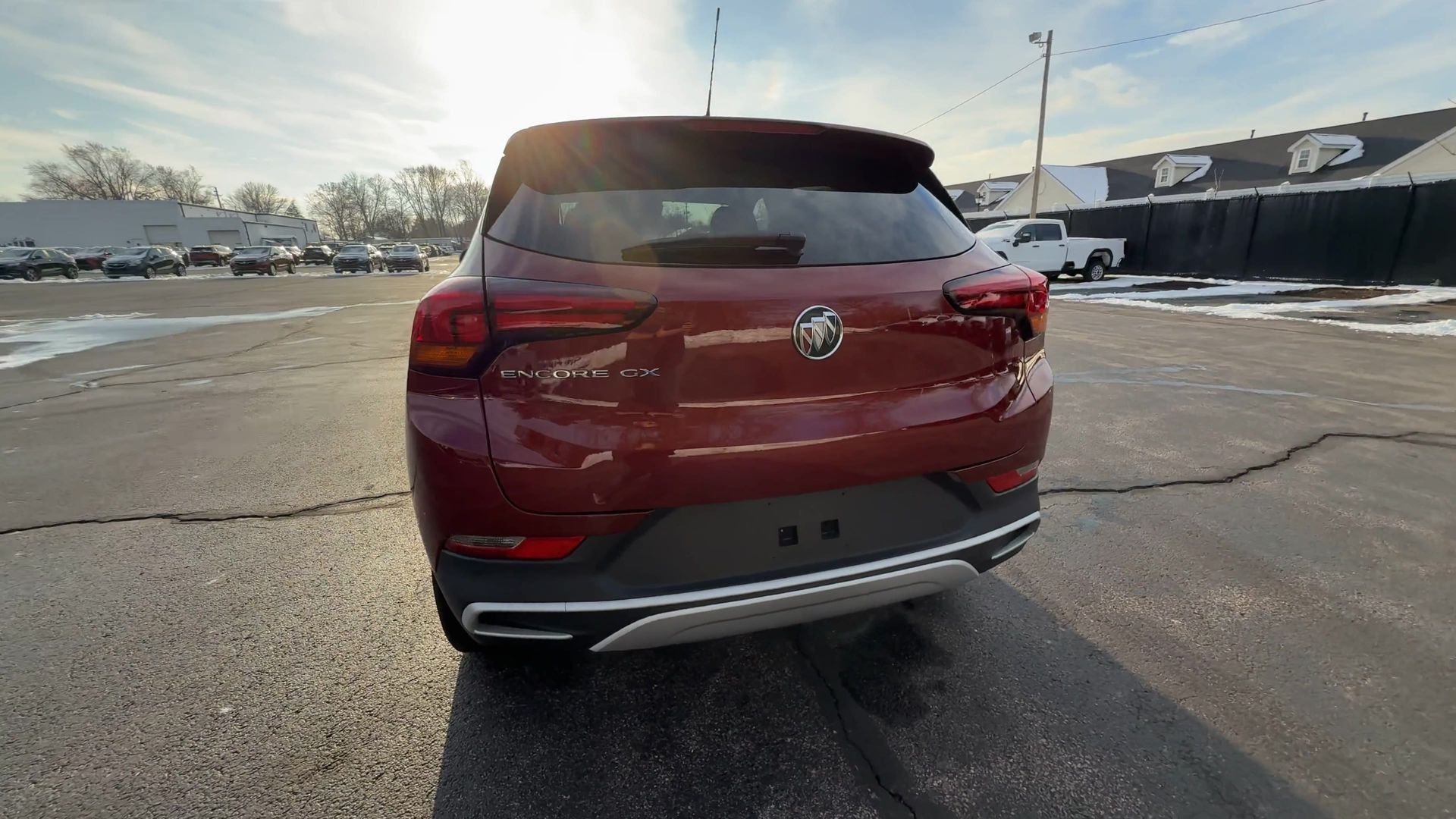 Used 2023 Cinnabar Metallic Buick Preferred image 7