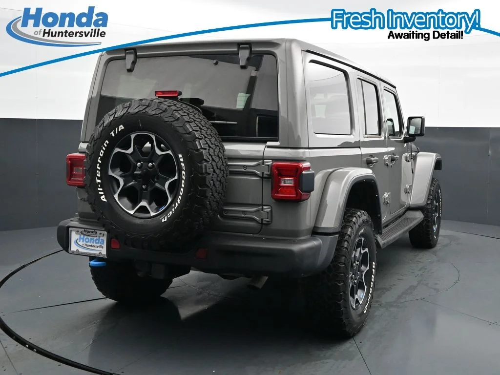 Used 2022 Gray Clearcoat Jeep Unlimited Rubicon 4xe image 8