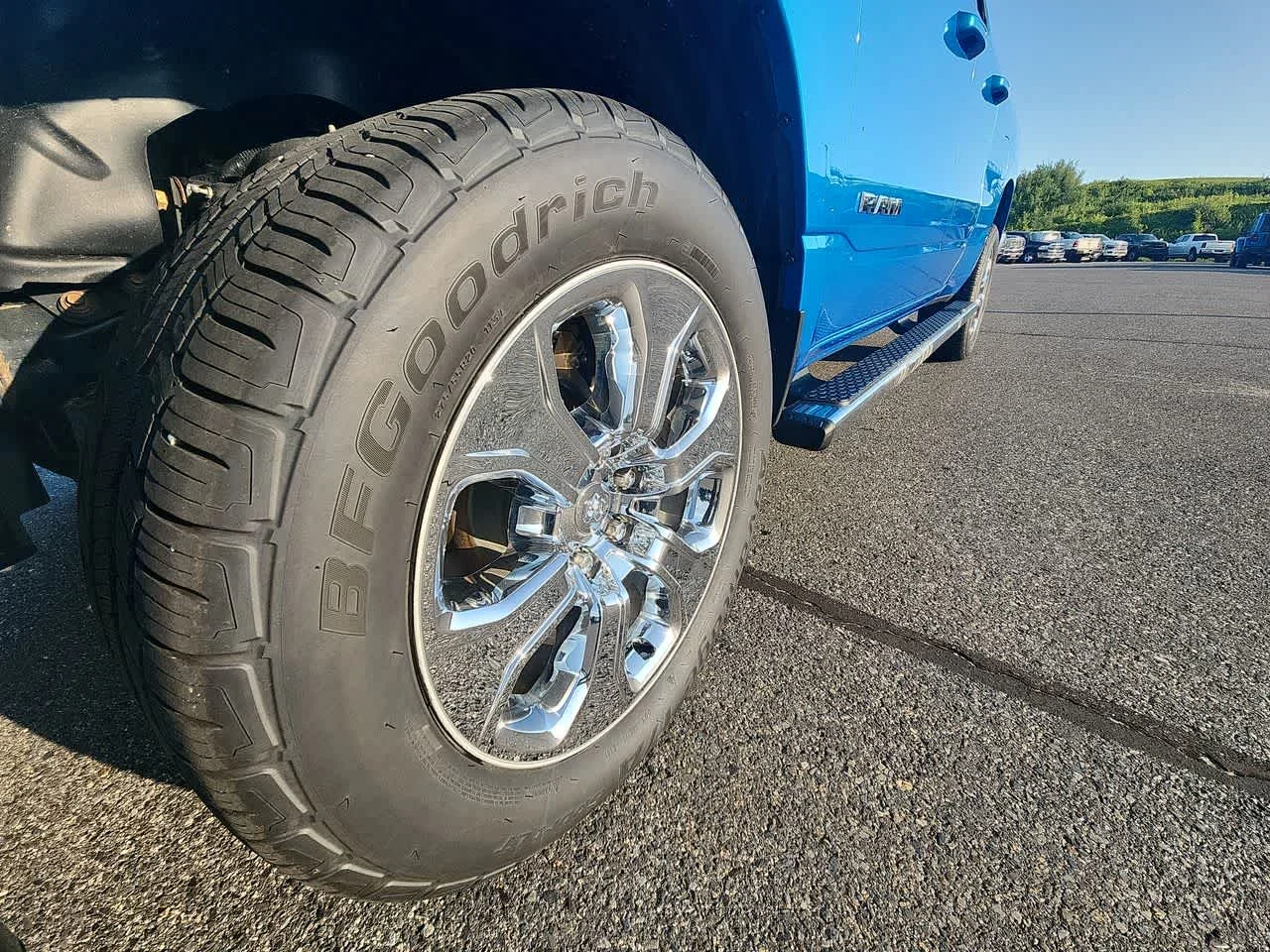 Used 2021 Hydro Blue Pearlcoat Ram Big Horn image 11