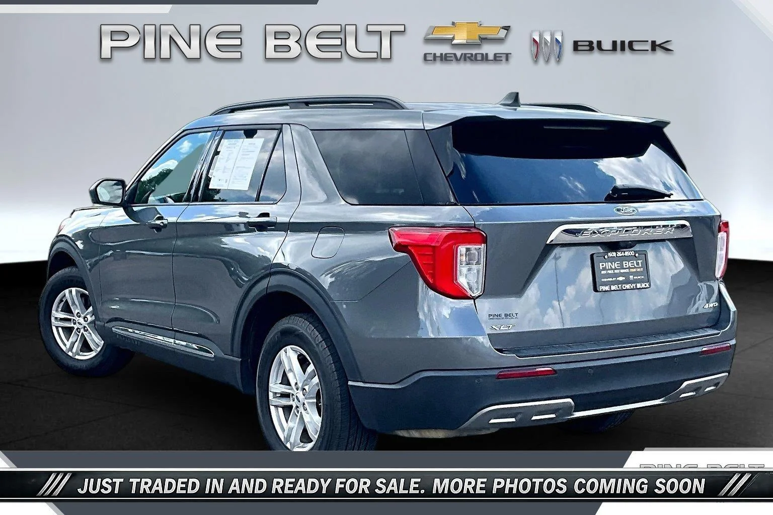 Used 2023 Carbonized Gray Ford XLT image 2