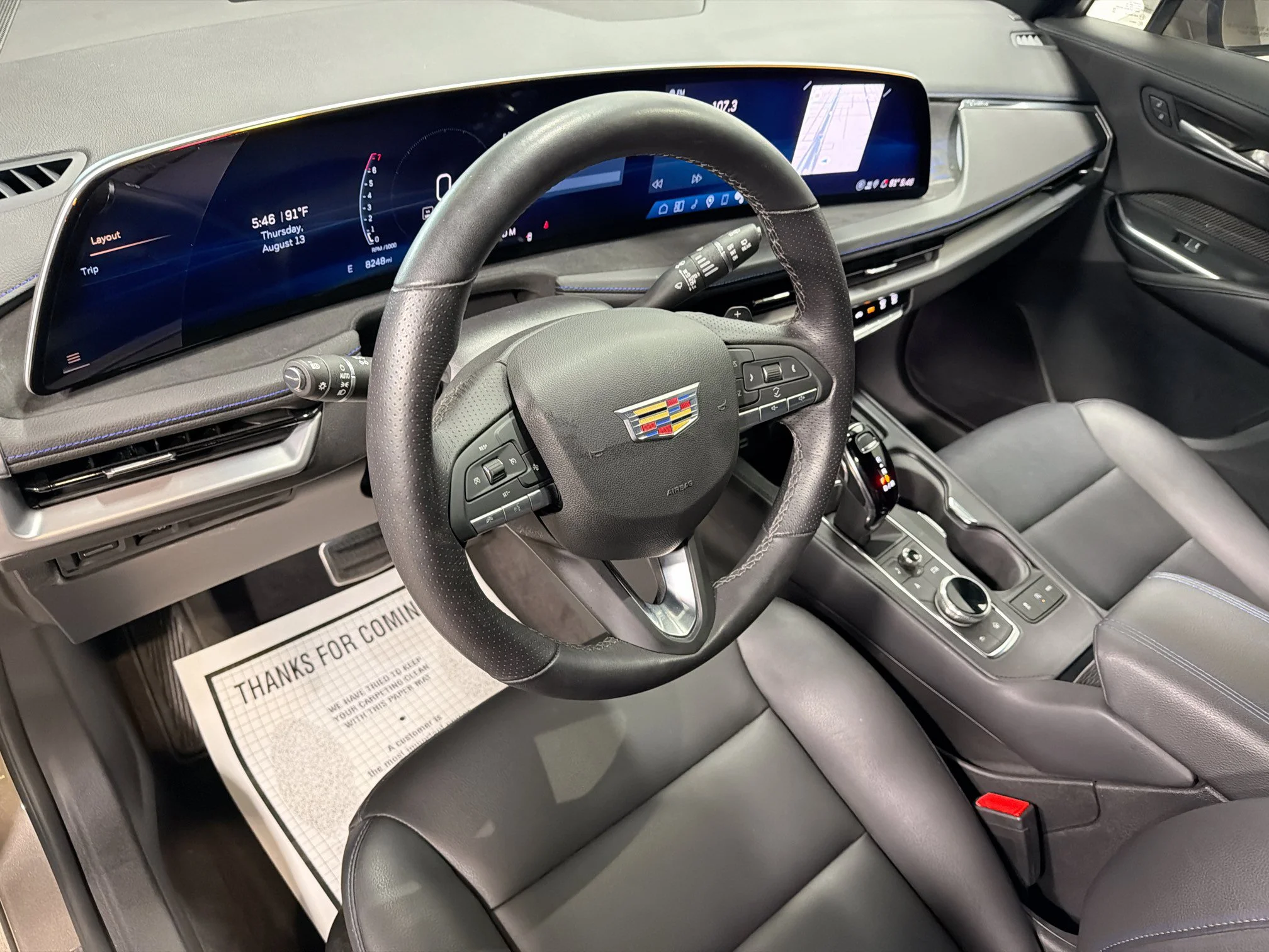 Used 2025 Latte Metallic Cadillac FWD Sport image 4