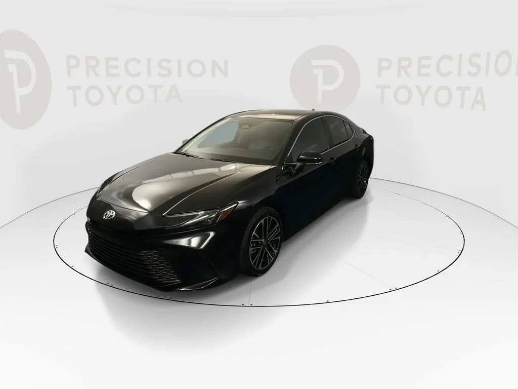 Used 2025 Midnight Black Metallic Toyota XLE image 8