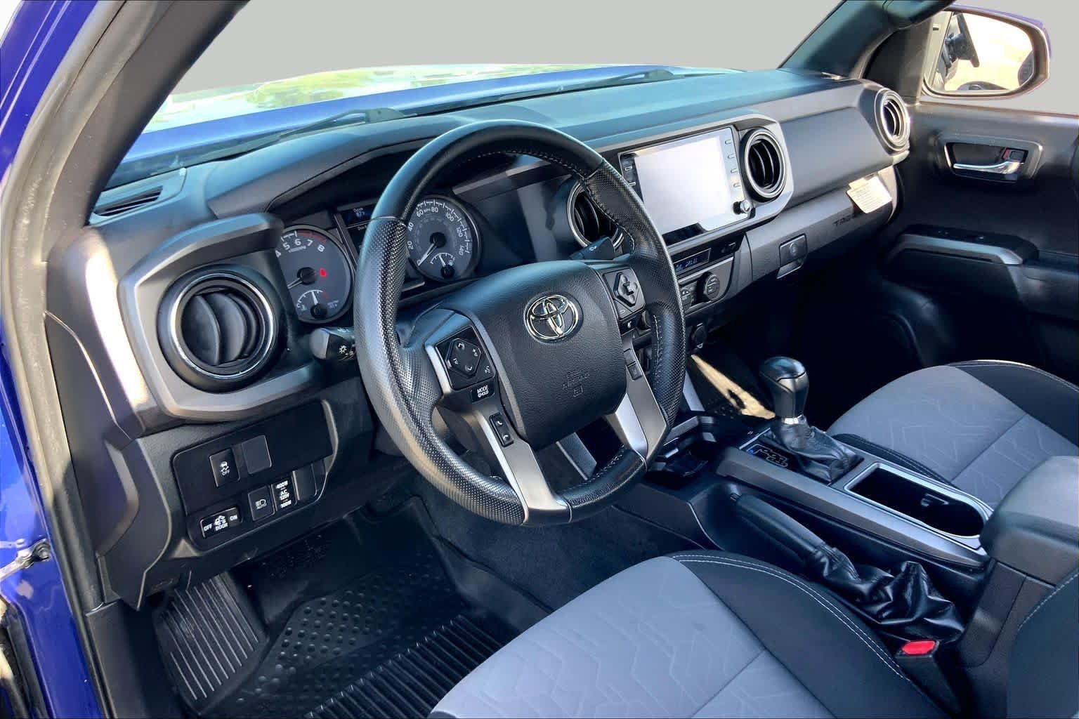 Used 2022 Blue Crush Metallic Toyota TRD Off Road image 17