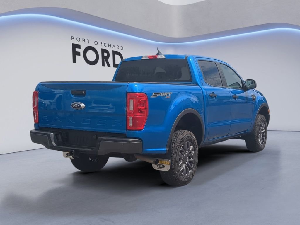 Used 2021 Blue Metallic Ford XLT image 7