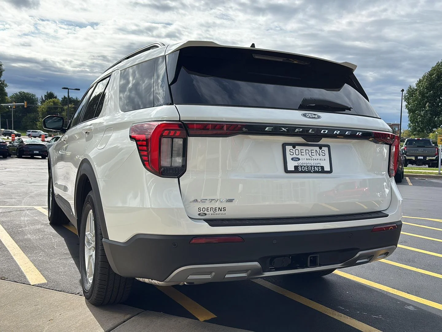 New 2027 Star White Metallic Tri-Coat Ford Active image 29