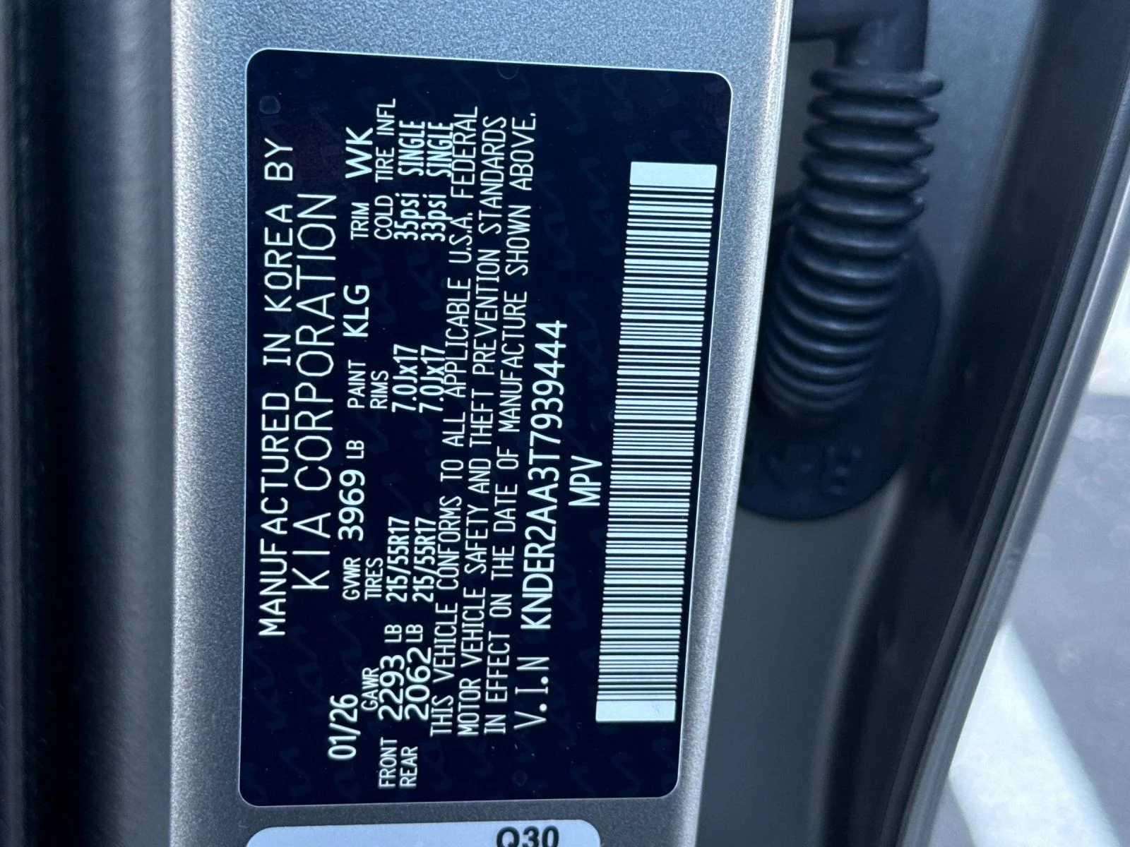 New 2026 Gray Kia EX image 34