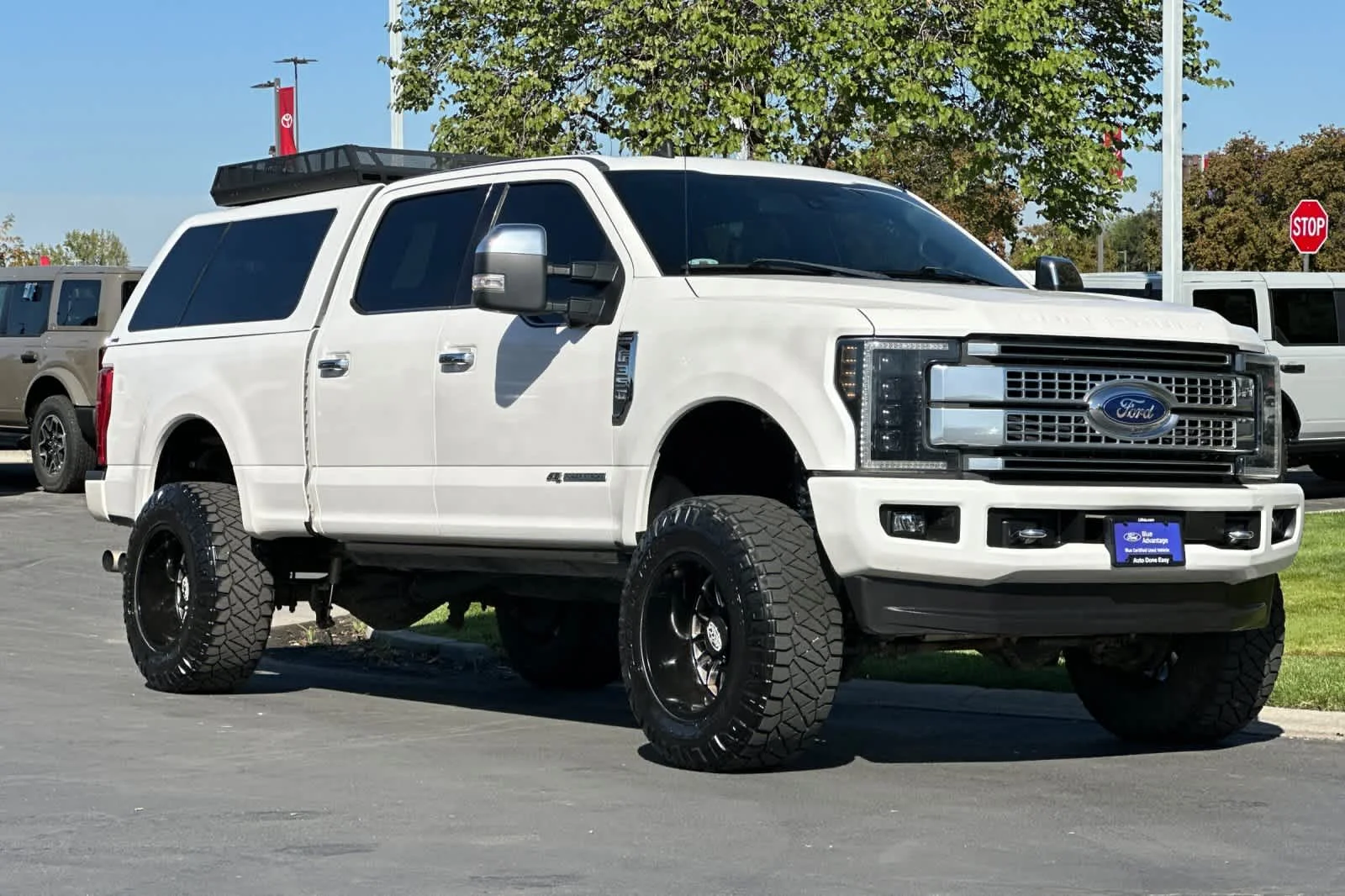 Certified Used 2019 White Platinum Metallic Tri-Coat Ford Platinum image 9