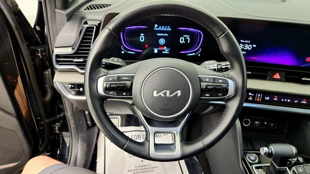 Used 2023 Ebony Black Kia X-Line AWD w/ Premium Package image 14